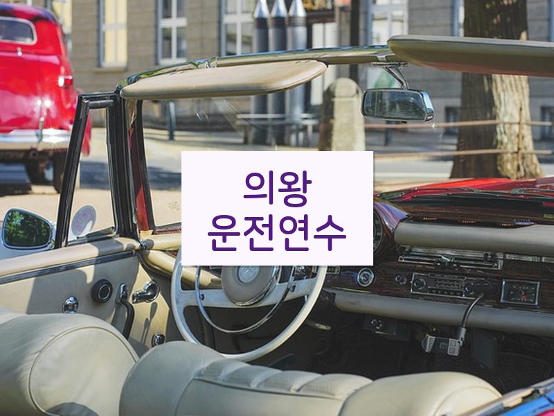 의왕운전연수 후기