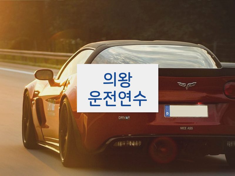 의왕운전연수 후기