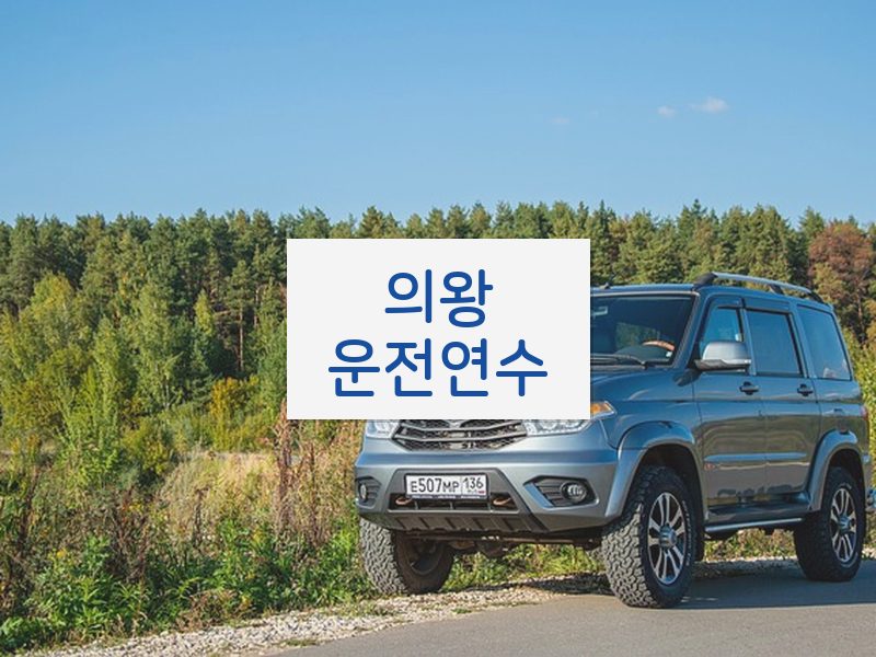 의왕운전연수 후기