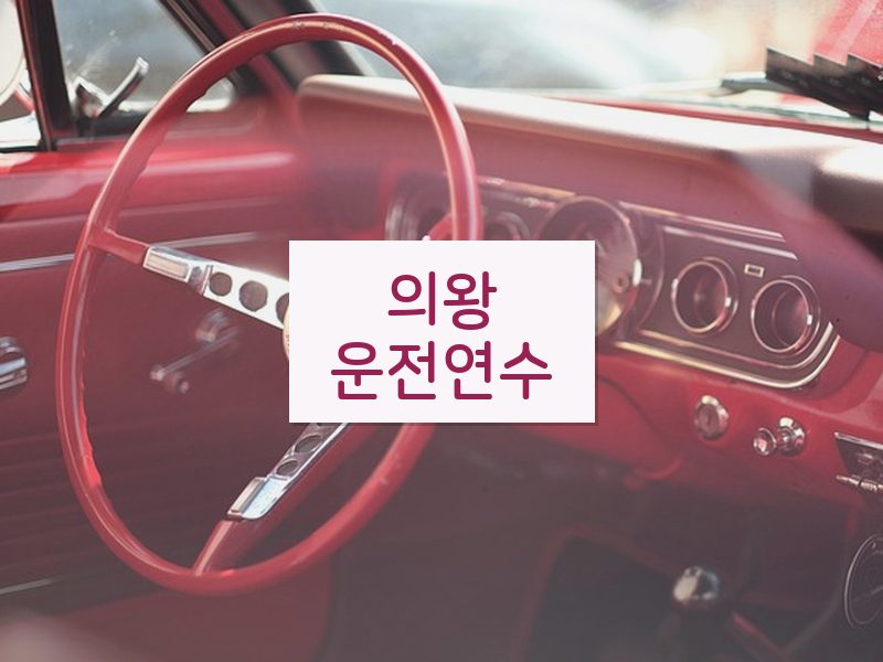 의왕운전연수 후기