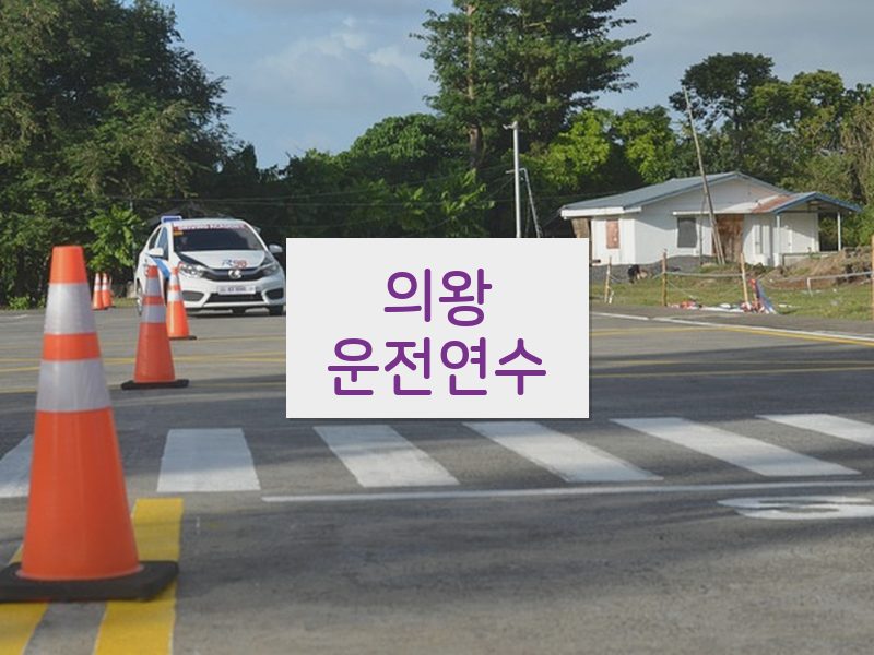 의왕운전연수 후기