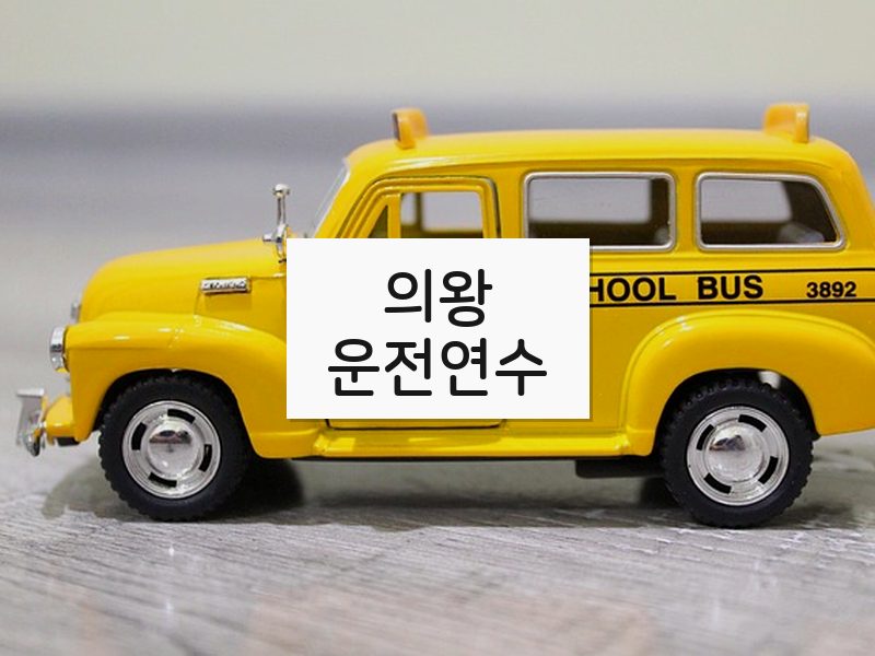 의왕운전연수 후기