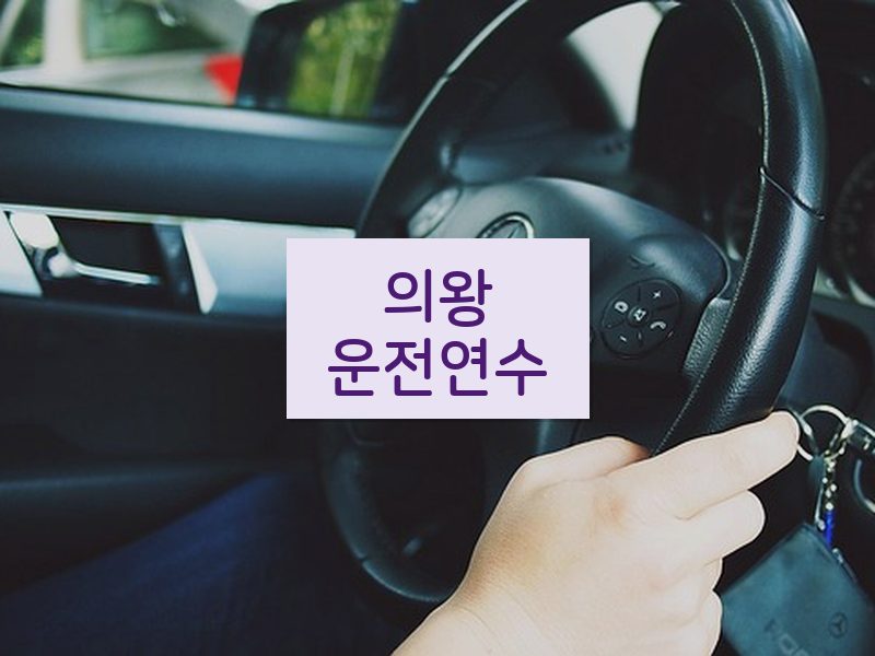 의왕운전연수 후기