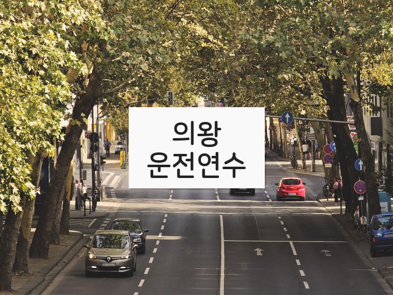 의왕운전연수 후기
