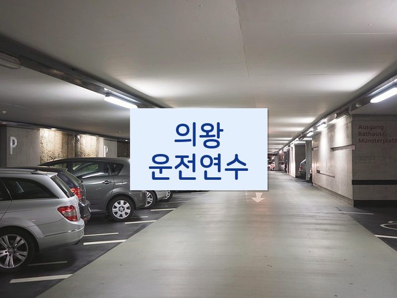 의왕운전연수 후기