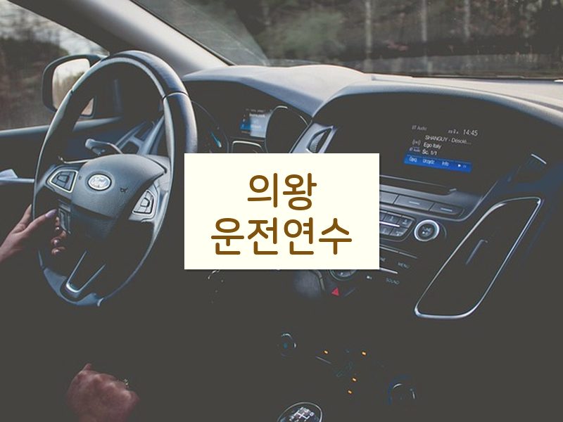 의왕운전연수 후기