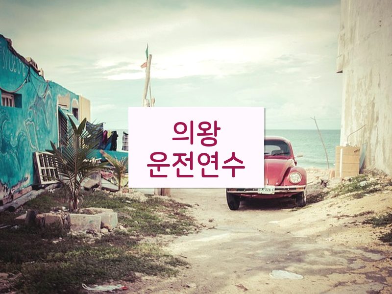 의왕운전연수 후기