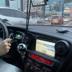 처음으로 고속도로 드라이빙!