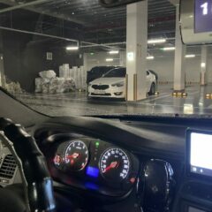 의왕 도로 비 오는 날 운전 연습