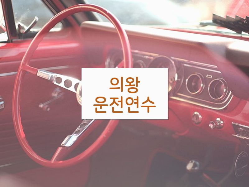 의왕운전연수 후기