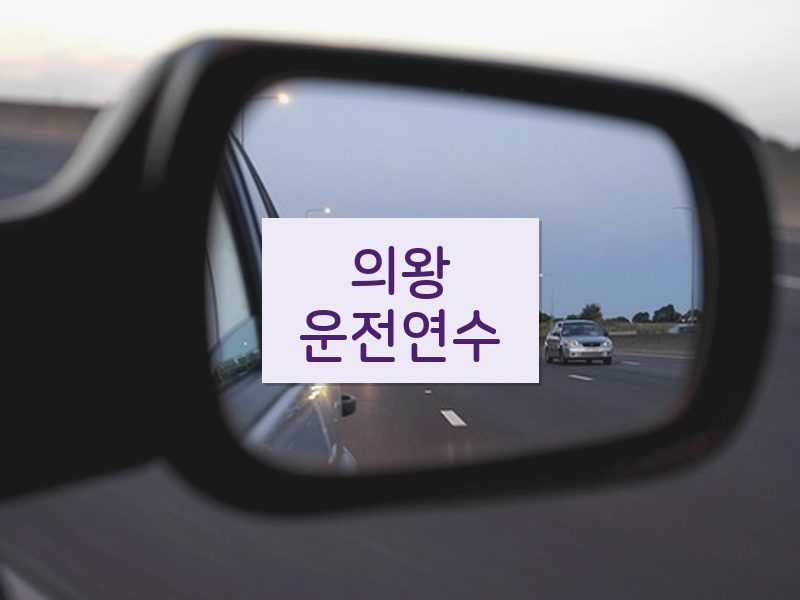 의왕운전연수 후기
