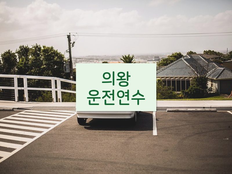 의왕운전연수 후기