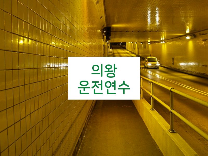 의왕운전연수 후기