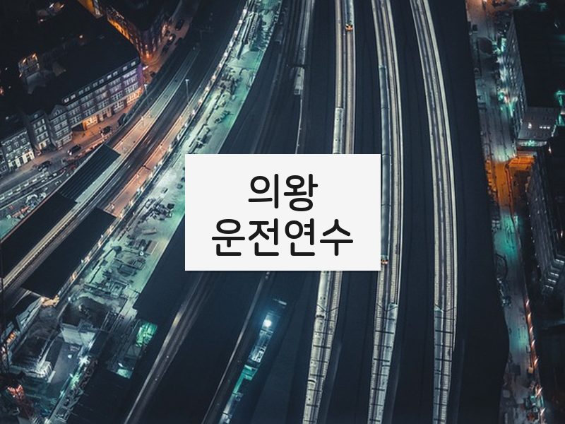 의왕운전연수 후기