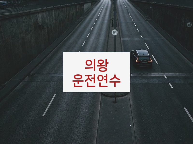 의왕운전연수 후기