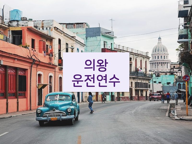 의왕운전연수 후기