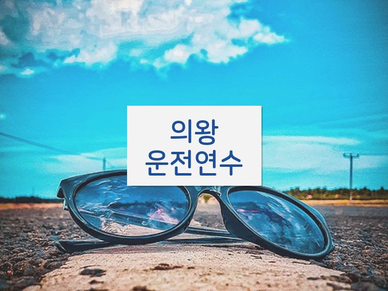 의왕운전연수 후기