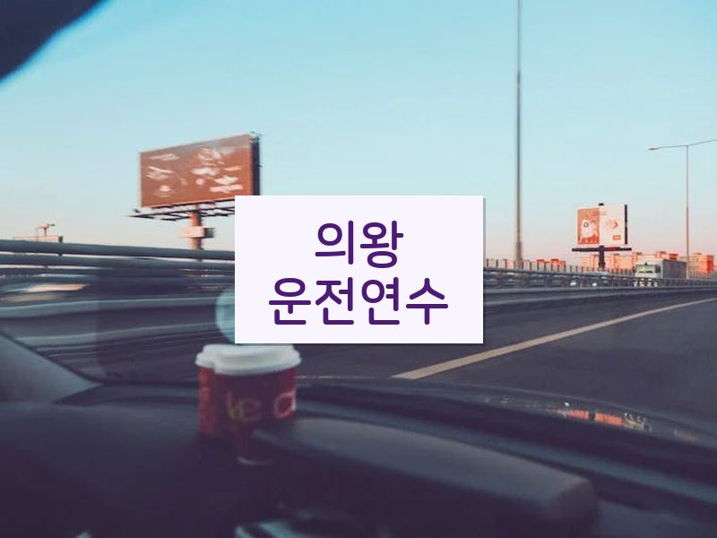 의왕운전연수 후기