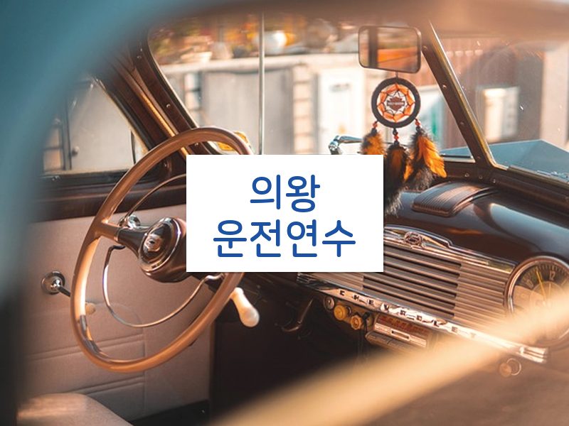 의왕운전연수 후기