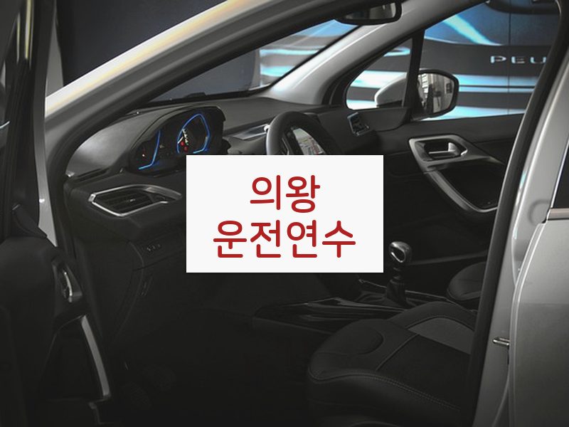 의왕운전연수 후기