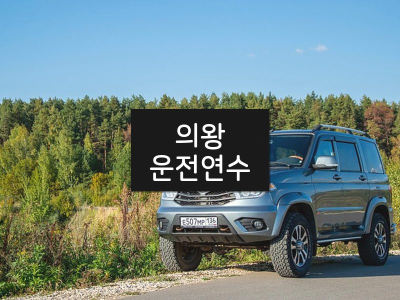 의왕운전연수 후기