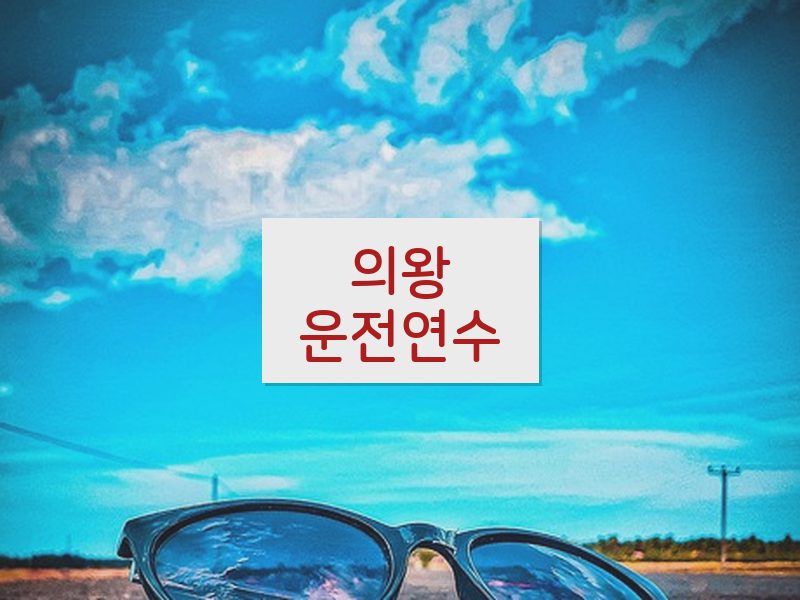 의왕운전연수 후기