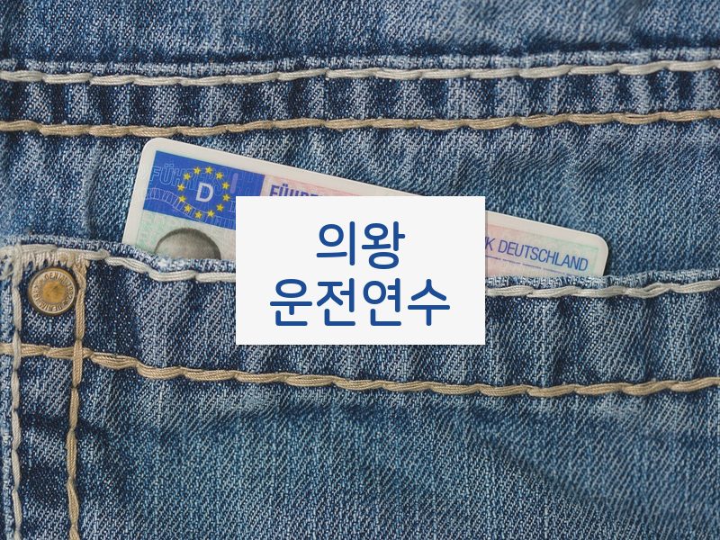 의왕운전연수 후기