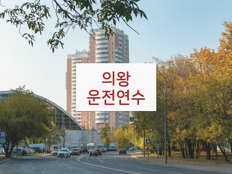 의왕운전연수 후기