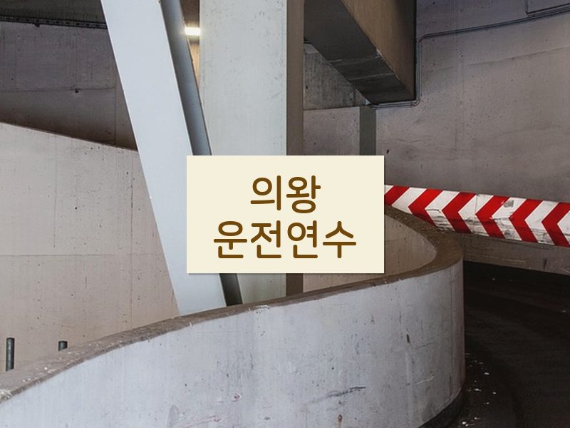 의왕운전연수 후기