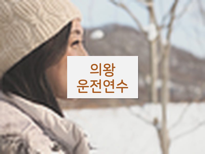 의왕운전연수 후기