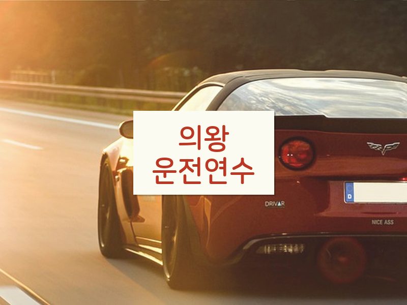 의왕운전연수 후기