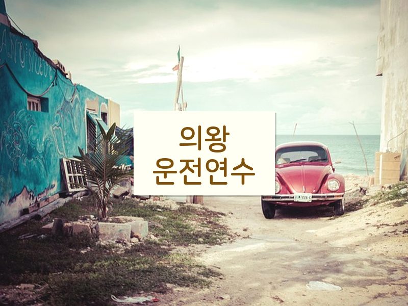 의왕운전연수 후기