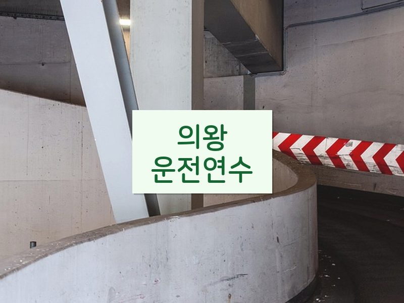 의왕운전연수 후기