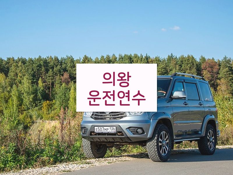 의왕운전연수 후기