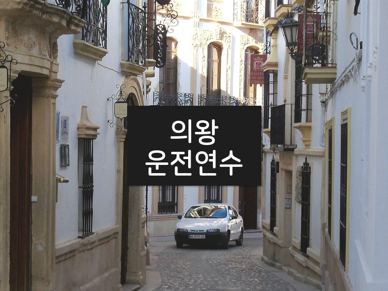 의왕운전연수 후기