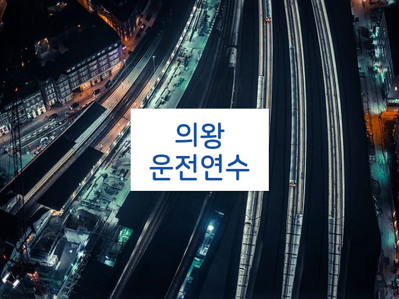 의왕운전연수 후기