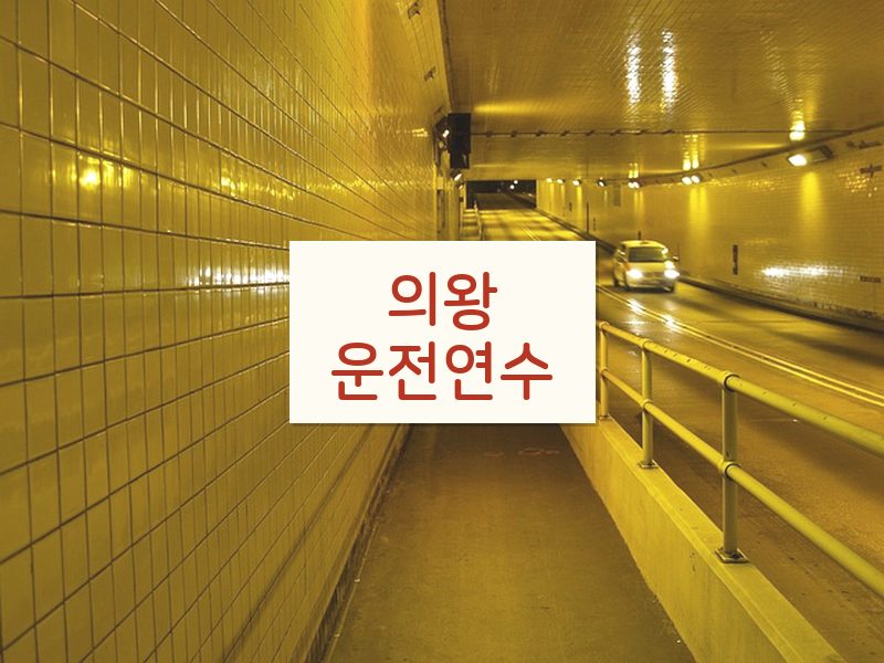 의왕운전연수 후기