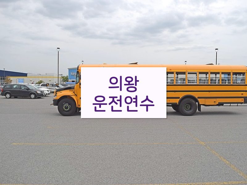 의왕운전연수 후기