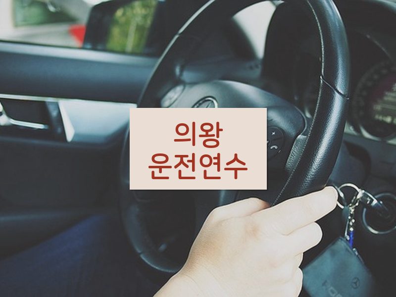 의왕운전연수 후기
