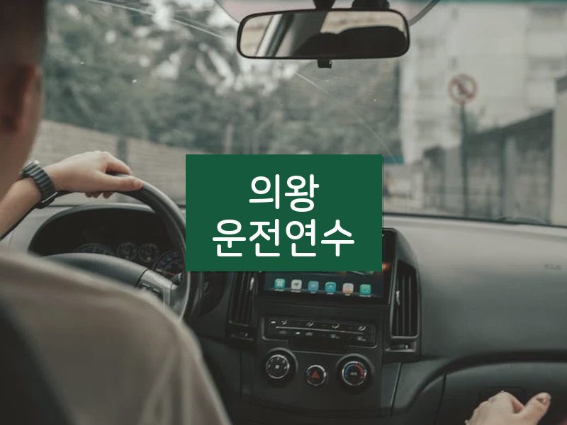 의왕운전연수 후기