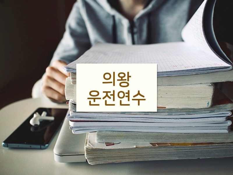 의왕운전연수 후기