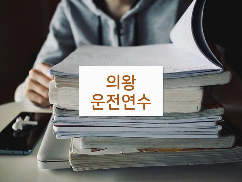 의왕운전연수 후기