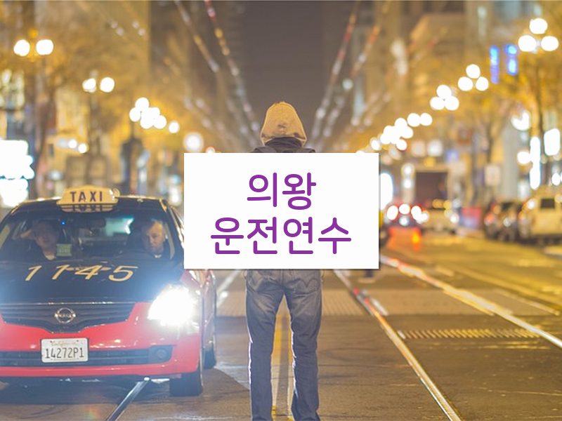 의왕운전연수 후기