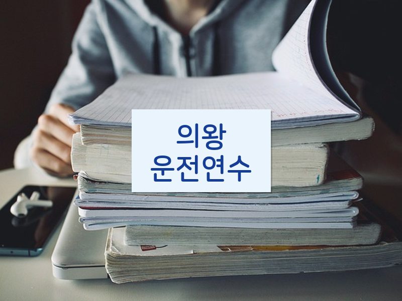 의왕운전연수 후기