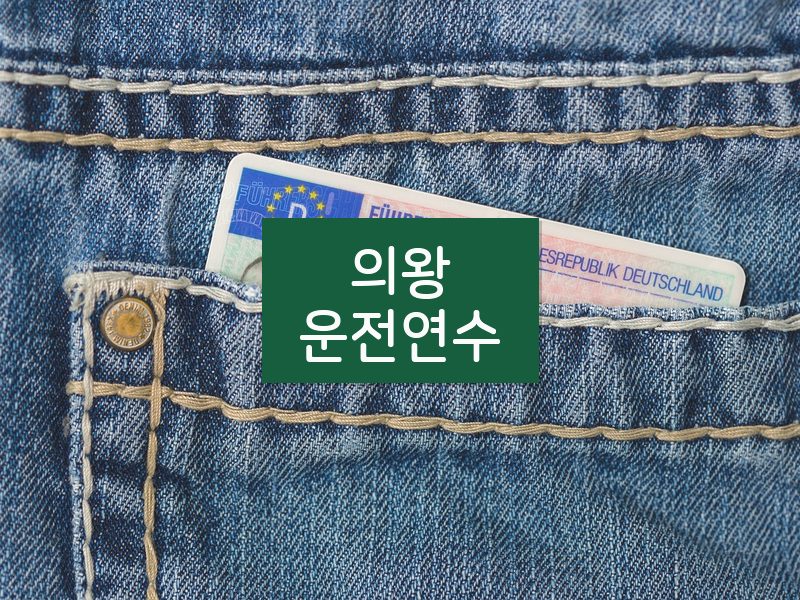 의왕운전연수 후기