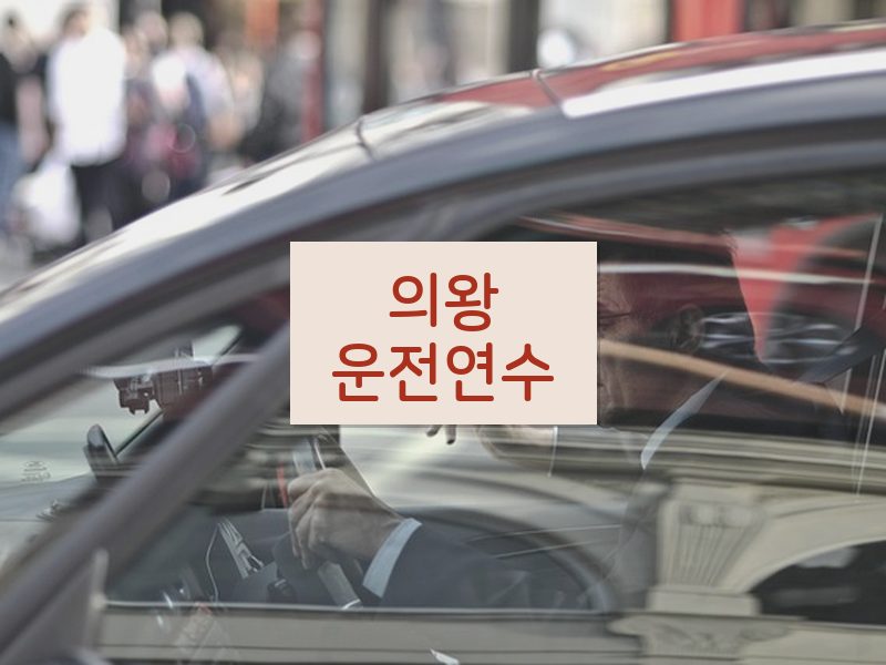 의왕운전연수 후기