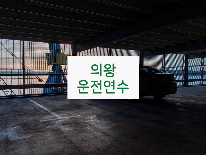 의왕운전연수 후기