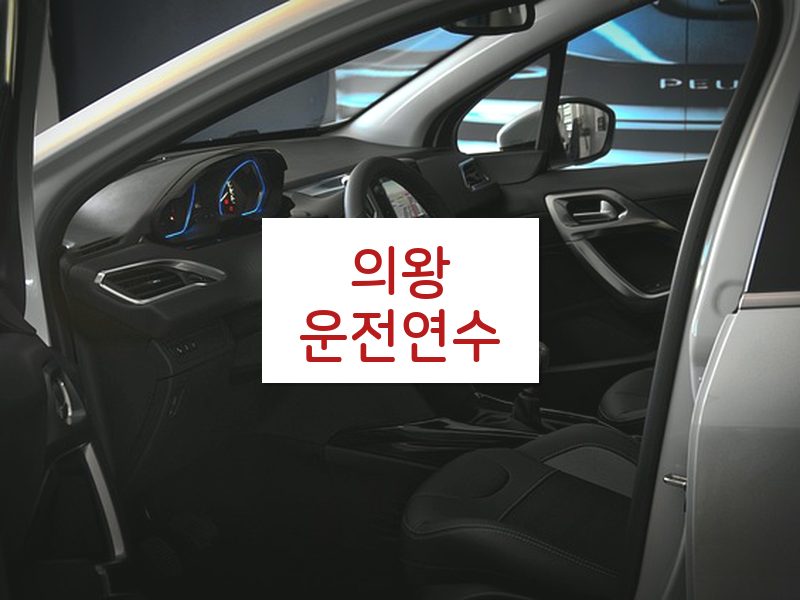 의왕운전연수 후기