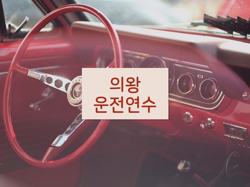 의왕운전연수 후기