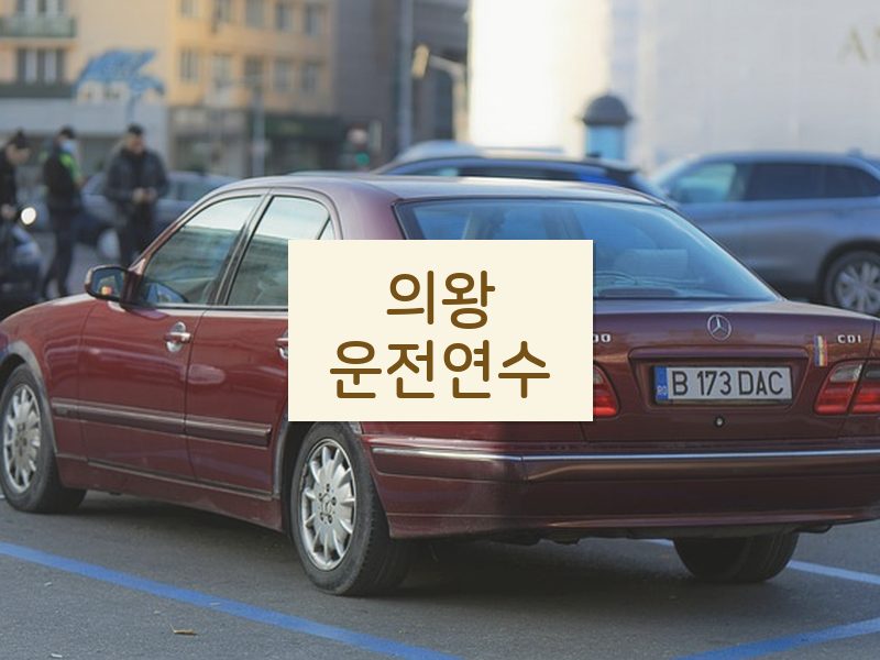 의왕운전연수 후기